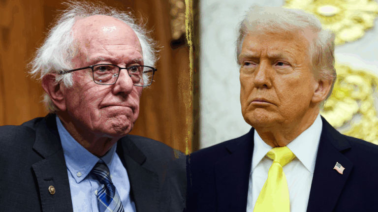 Bernie Sanders says Trump's not stupid to realize 'system is broken,' even as he makes it worse