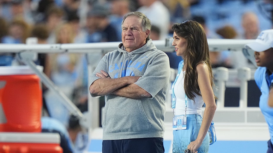 Bill Belichick, Jordon Hudson's hot mic moment leaked amid UNC's drama-filled season