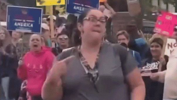 Violent symbolism, threats steal show at nationwide 'No Kings' protests