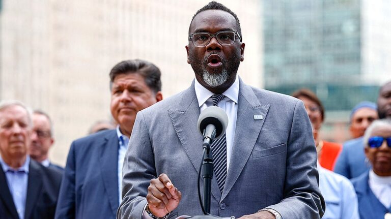 Chicago mayor creates 'ICE-free zones' to block federal agents from city property