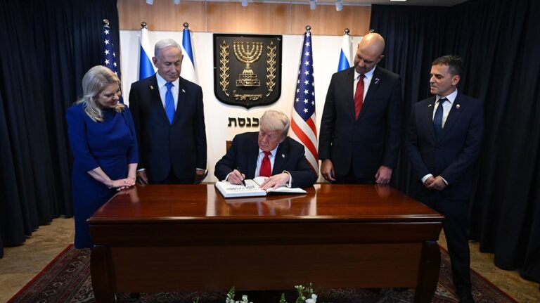 Trump writes message to Israelis after all living hostages released by Hamas