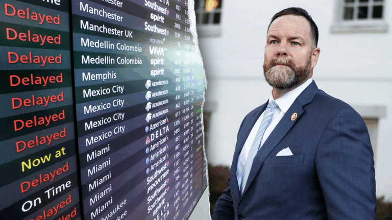 With the government shutdown threatening air travel, a GOP bill seeks to keep flights running