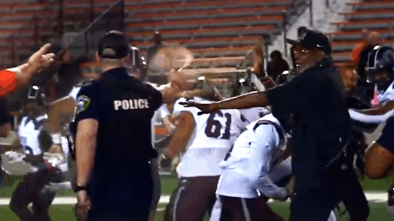 High school football team travels 500 miles only to get pepper sprayed by police after loss