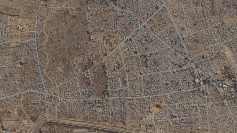Before and after images show devastating destruction in Gaza