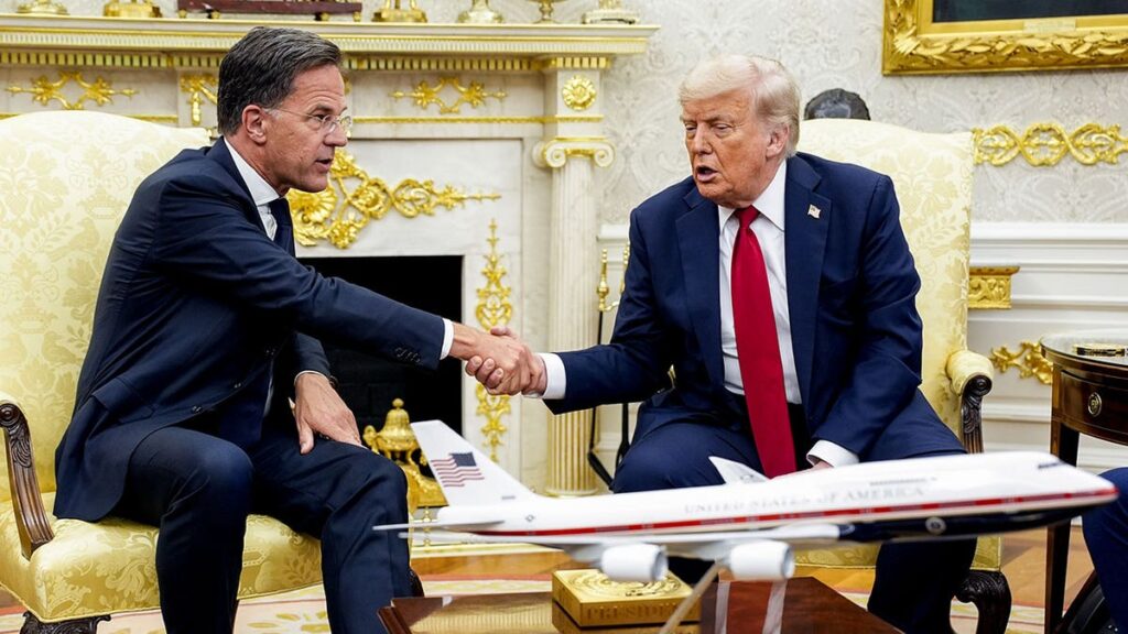 NATO Secretary-General Mark Rutte endorses Trump's approach to ending Ukraine war after White House talks