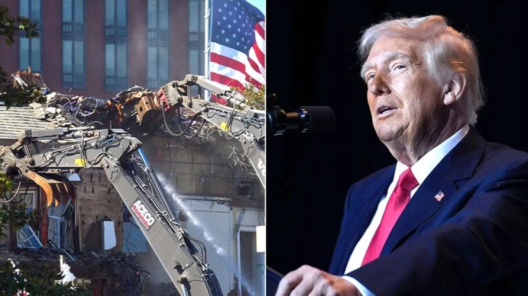 Trump’s troubling week: Demanding government money, demolishing the East Wing