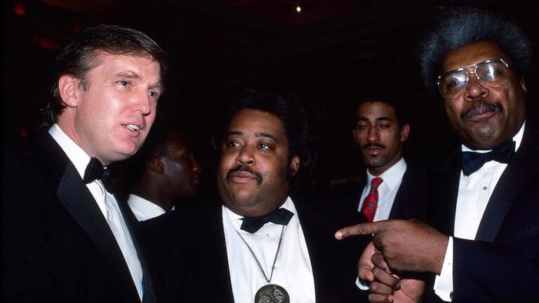 Trump mocks Al Sharpton with old photo of MSNBC host, calls on FCC to look into his show