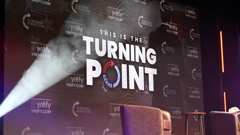 Illinois State University teacher's assistant flips Turning Point USA table, tears down flyers: 'Jesus did it'