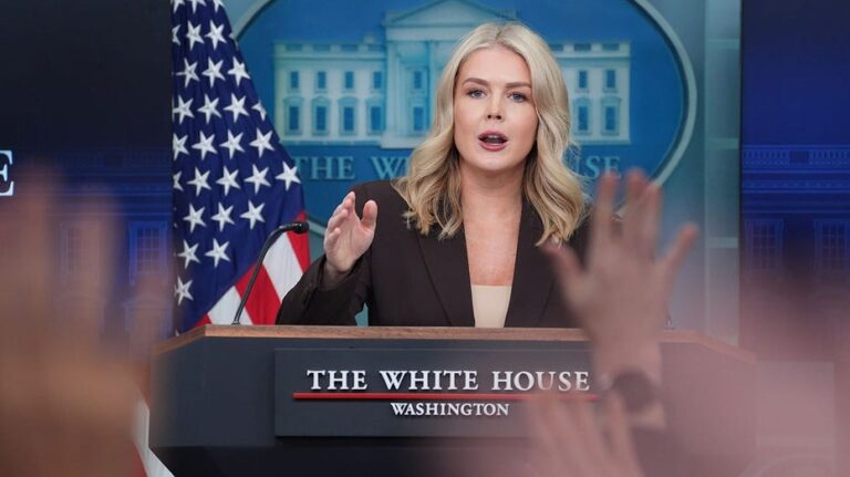 Karoline Leavitt goes scorched earth on HuffPost reporter, says stop texting 'bulls---' questions