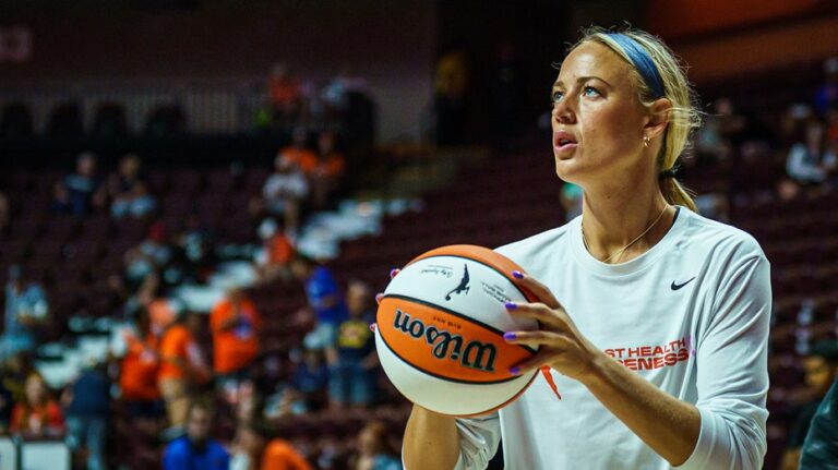 Fever's Sophie Cunningham inspired by fellow WNBA star Angel Reese's historic Victoria's Secret runway debut