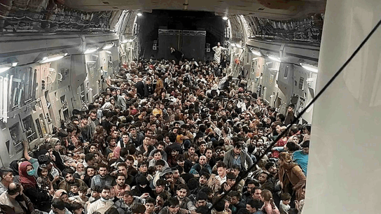 Afghan withdrawal refugees had ‘free rein’ on US bases in 2021, sources said, leaving in Ubers untracked