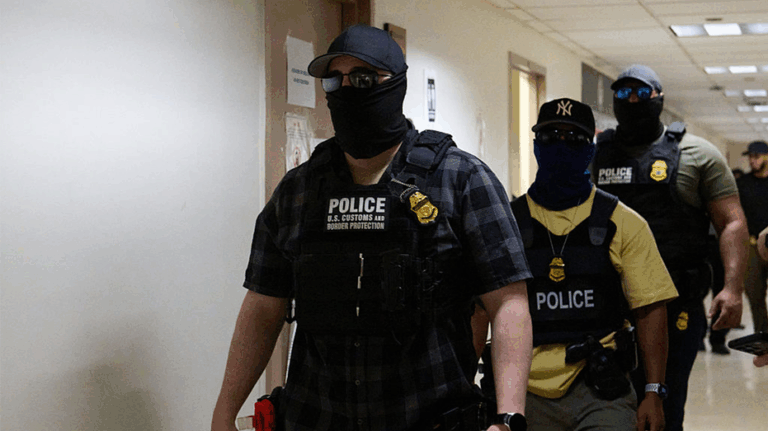Trump admin sues over California law banning ICE from wearing face masks to shield identities