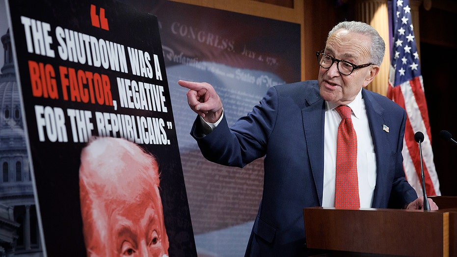 Chuck Schumer becomes top target from media personalities amid shutdown fallout