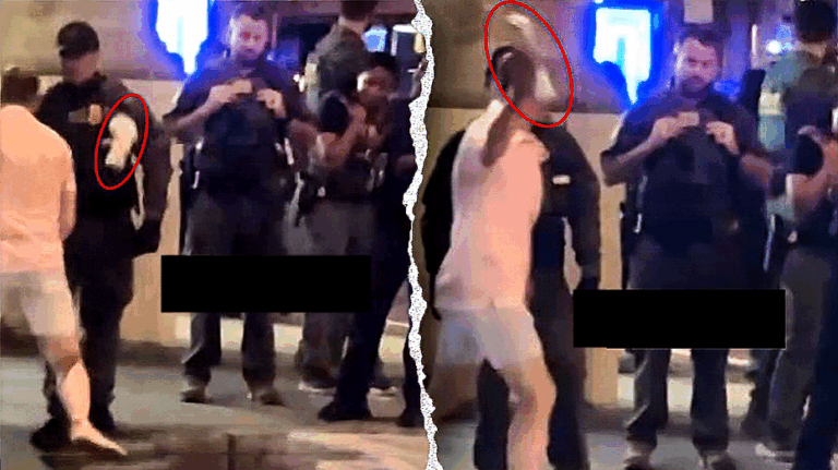 Ex-DOJ worker who hurled sandwich at federal officer found not guilty