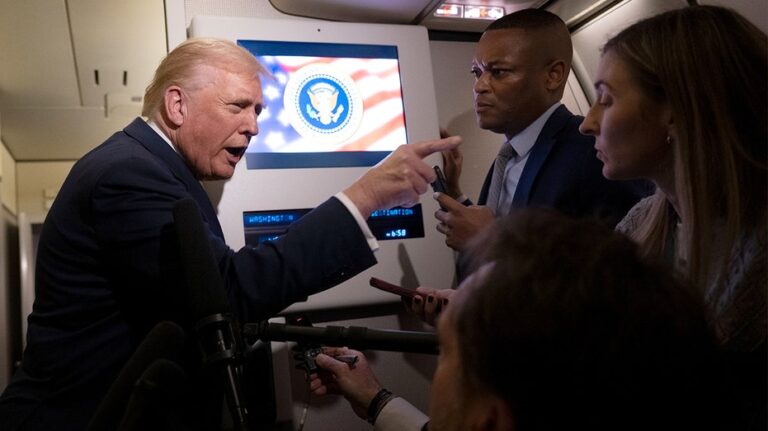 White House defends Trump after his 'piggy' insult to reporter sparks backlash