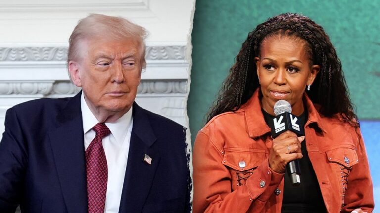 Trump pushes back after Michelle Obama knocks East Wing renovation, calling old arrangement ‘a disaster'