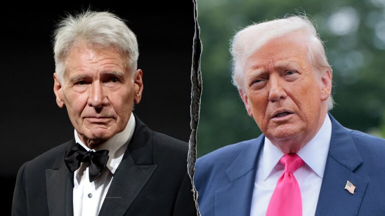 Harrison Ford says he doesn't 'know of a greater criminal in history' than Trump