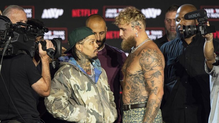 Jake Paul calls Gervonta 'Tank' Davis a 'human piece of garbage' after Netflix fight canceled