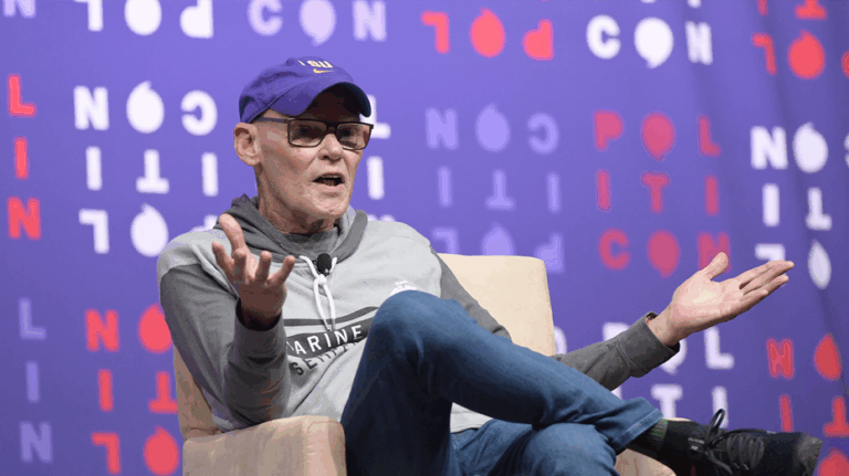 James Carville says he'd 'find a convicted pedophile' to run against Republicans after election wins
