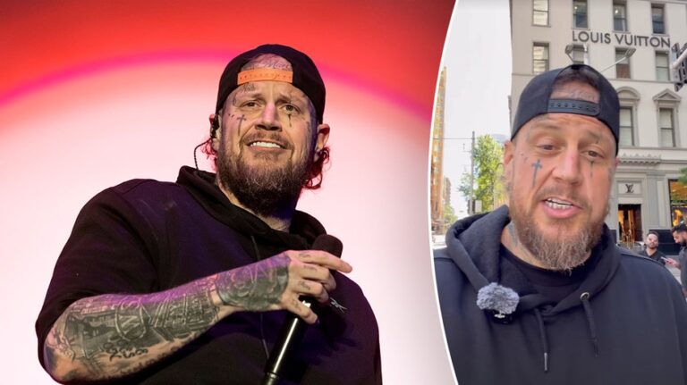 Jelly Roll claims Louis Vuitton employees treated him like a 'criminal' during Sydney shopping trip