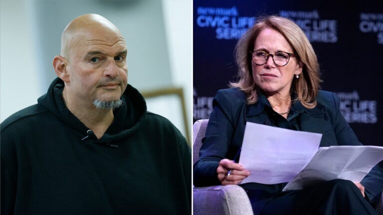 White House rips Katie Couric after pressing Fetterman to disavow Charlie Kirk, Trump