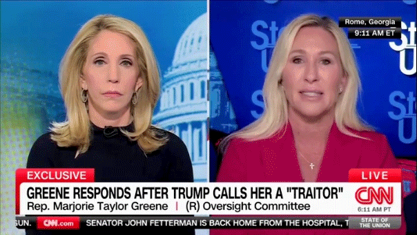 Marjorie Taylor Greene apologizes for taking part in 'toxic politics' amid Trump attacks