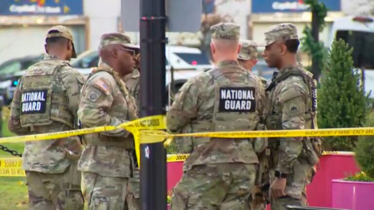 Two National Guard confirmed dead in shooting near White House, suspect in custody: police