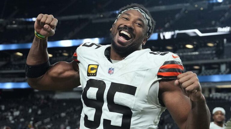 Browns' Myles Garrett 'chasing greatness' after incredible game vs Raiders