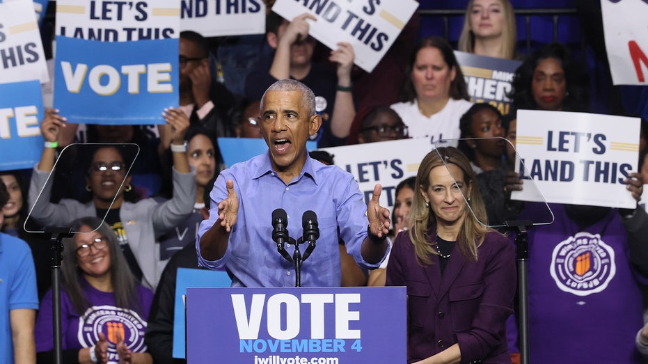 Obama jumping into New Jersey gubernatorial race at 11th hour is 'desperate,' voters say