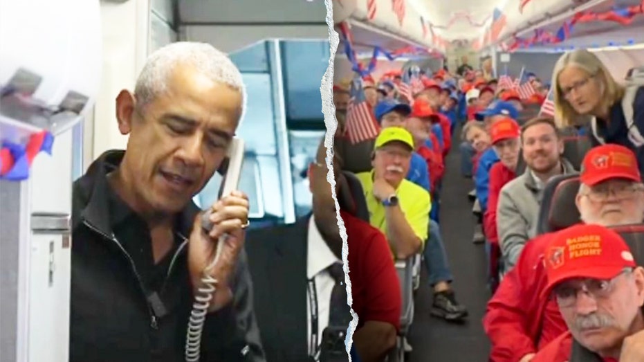 Obama surprises Honor Flight veterans arriving in Washington: 'We are very grateful'