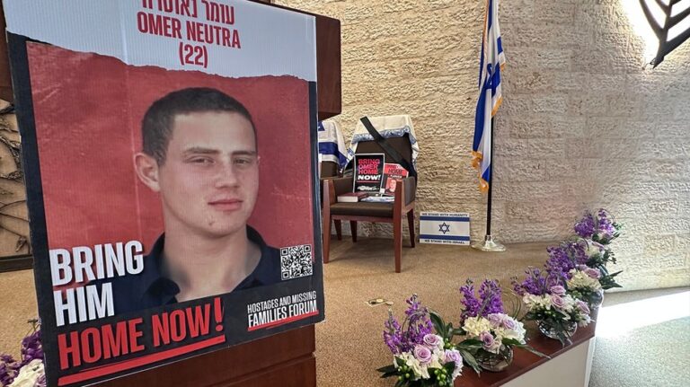 Trump confirms body of American hostage Omer Neutra returned by Hamas