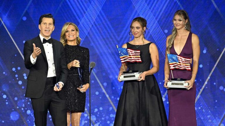 Oregon athletes win 'Most Valuable Patriot' award after refusing to share podium with trans competitor