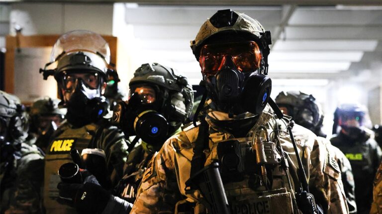 Portland protester accused of threatening to kill officers, sexually assault their wives at ICE facility