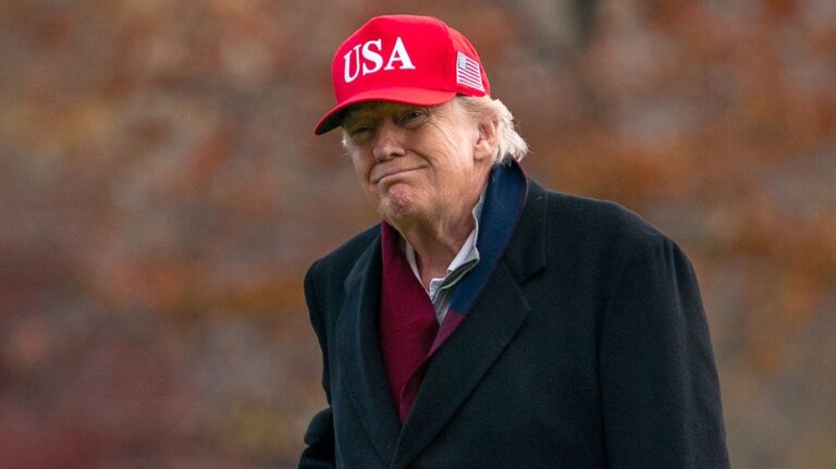 Trump says those against tariffs 'serving hostile foreign interests,' 'full benefit' yet to be seen