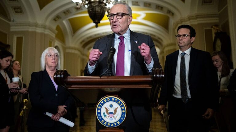Dems block GOP bill ensuring federal worker, military paychecks continue during shutdown