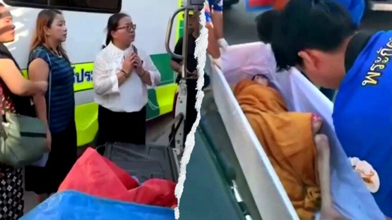 Temple staff stunned to hear knocking from inside coffin brought in for cremation