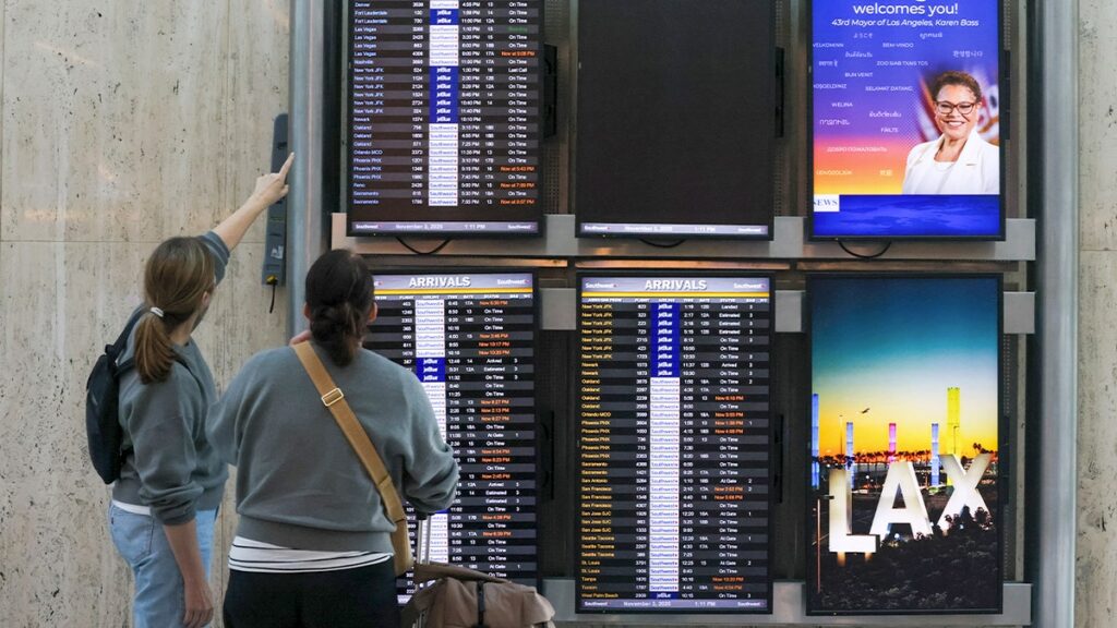 Reducing air travel capacity at 40 airports is 'data-driven' decision, Duffy says