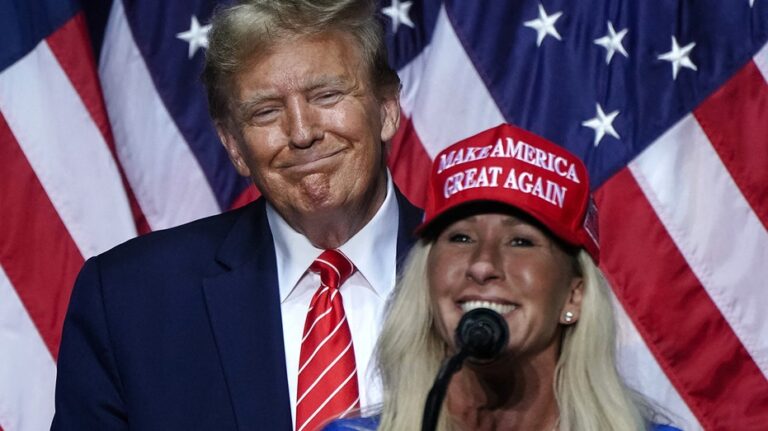 Marjorie Taylor Greene brushes off Trump attacks, breaks away on shutdown, NYC election