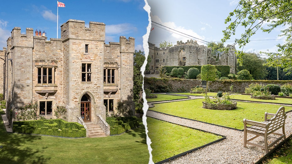 Medieval English castle linked to Hadrian's Wall hits market for lofty sum, but there's a catch