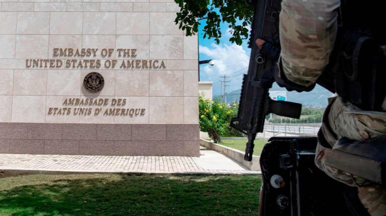 US Marines exchanged gunfire with suspected gang members in Haiti, official says
