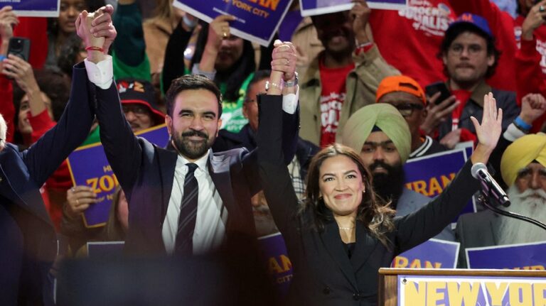 AOC pushes back after GOP lawmaker calls Mamdani’s Arabic campaigning a ‘humiliation’