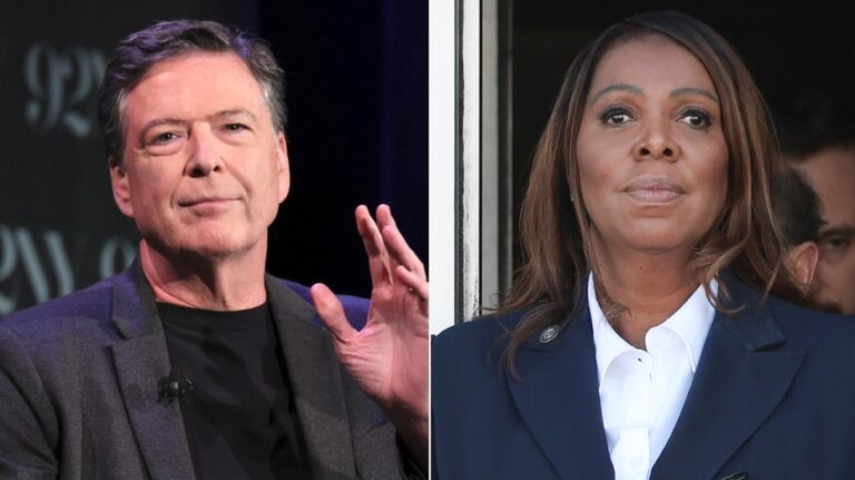 Justice Department considers pursuing new indictments against James Comey, Letitia James: report