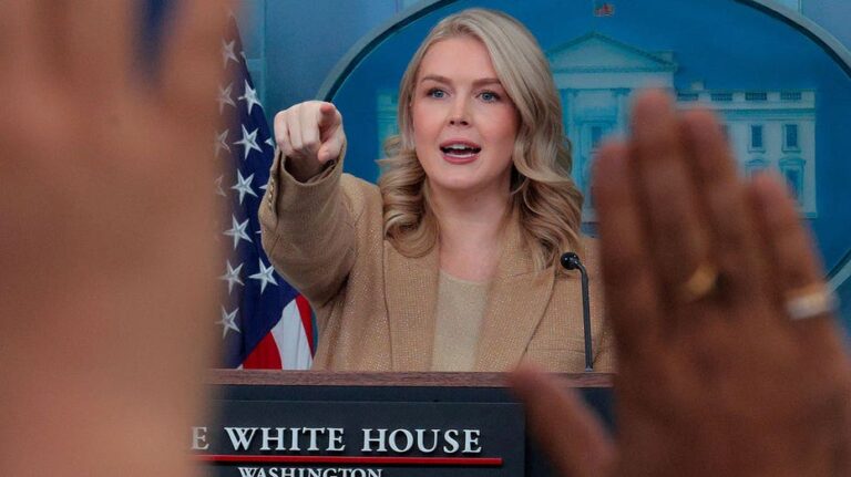 Karoline Leavitt scolds New York Times reporter for ‘unequivocally false’ story on Trump’s energy levels