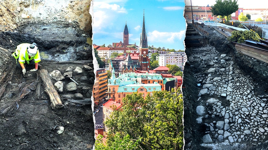Archaeologists unearth remnants of forgotten city 'marked by conflict' buried below bustling hub