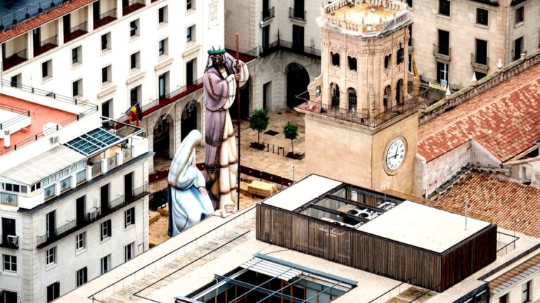 World’s largest nativity scene towers over city with record-breaking holy figures