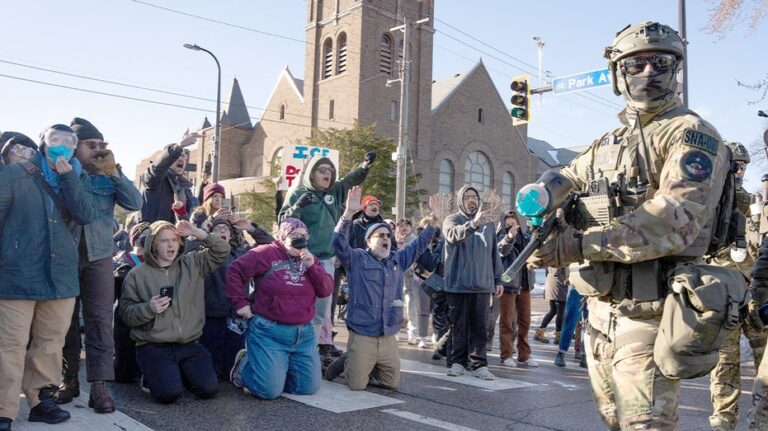 Gabbard slams Democrats' 'hostility towards God,' condemns anti-ICE agitators who stormed church