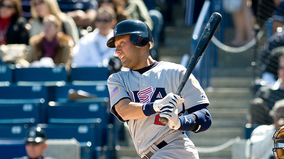 Derek Jeter recalls the only time he played against Yankees teammates – as Team USA's shortstop
