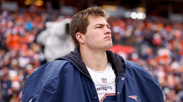Patriots' Drake Maye misses practice with injury, illness just 9 days before Super Bowl