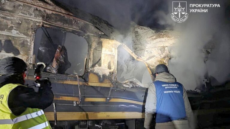 Russian drone attack on passenger train is an ‘act of terrorism,’ Zelenskyy says