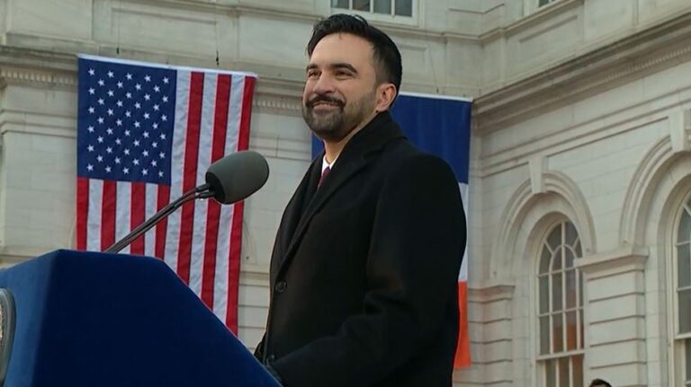 Socialist NYC Mayor Mamdani inaugurated alongside Bernie Sanders and AOC on New Year’s Day